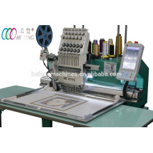 Multi-purpose Single Head 12 Needles Flatbed Embroidery Machine